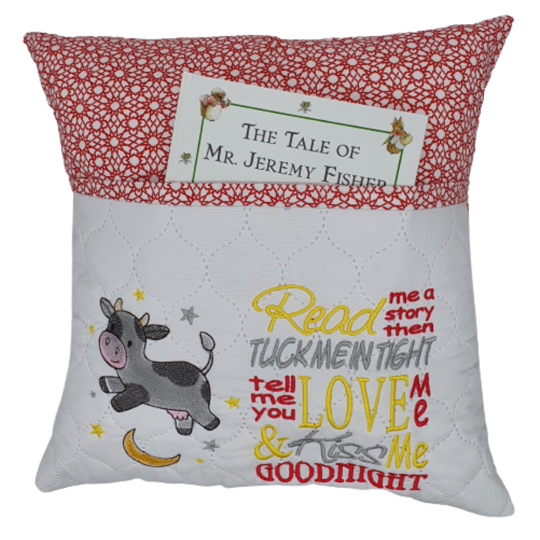 Reading Cushions And Book Pillows Handmade In The UK