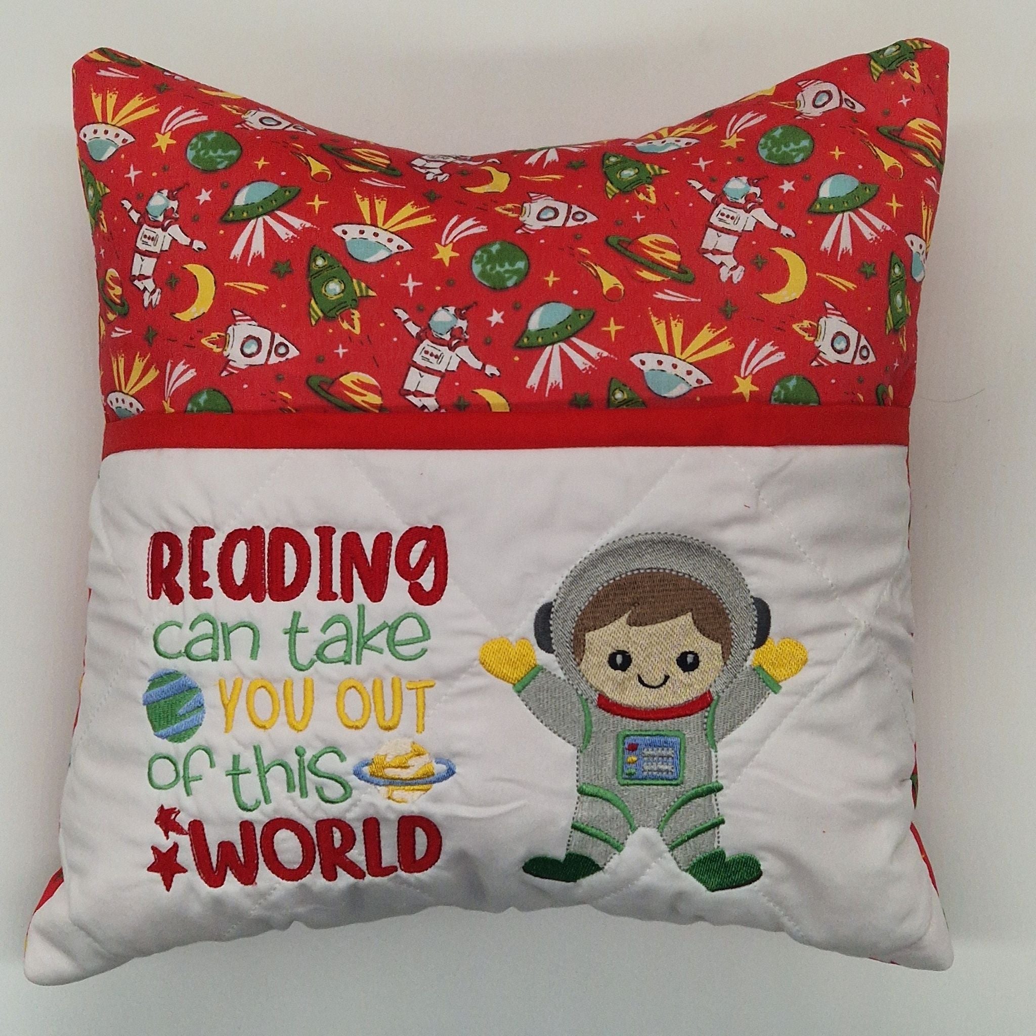 Reading Cushion - Spaceman