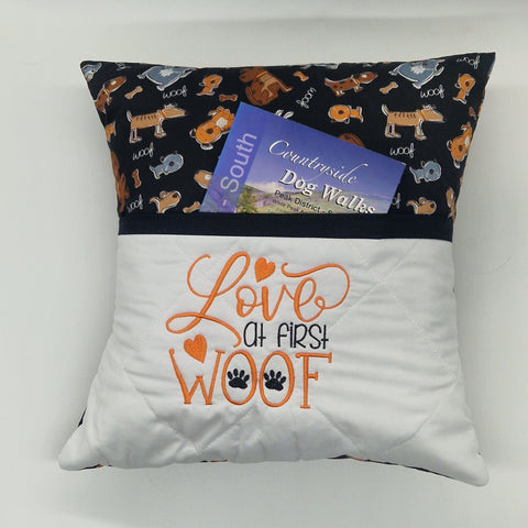 Reading Cushion - Love At First Woof