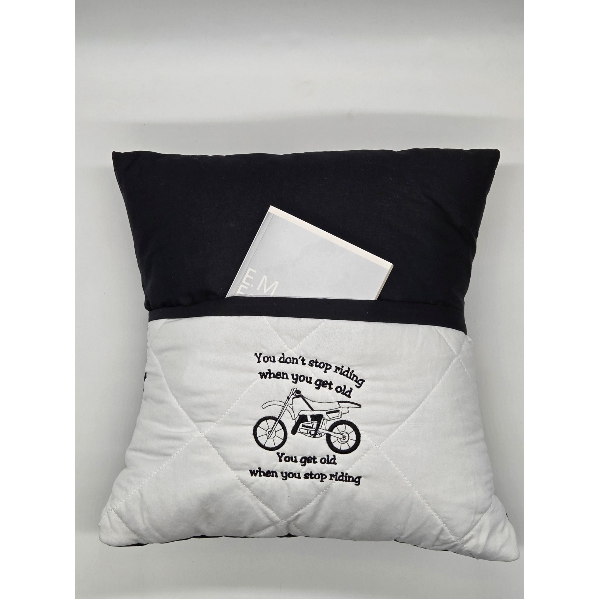 Reading Cushion - Motor Bike Riding