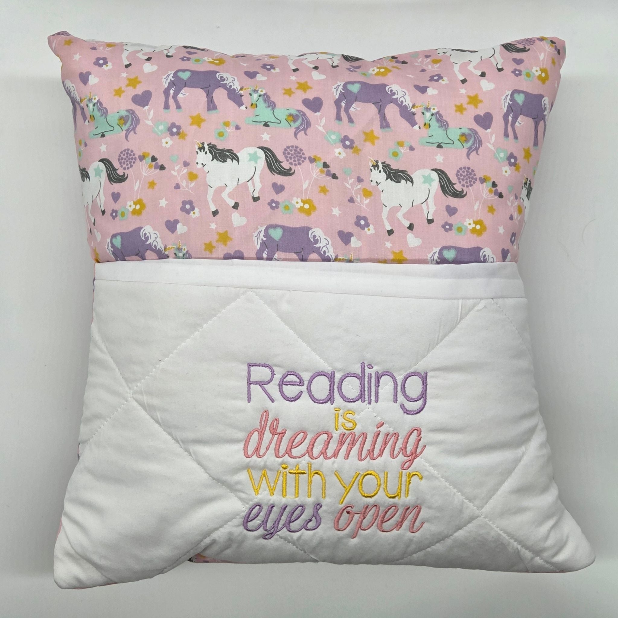 Reading Cushion - Unicorns And Dreams II