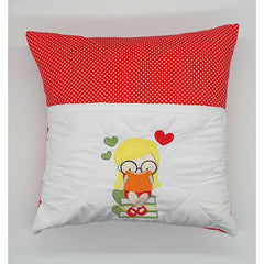 Reading Cushion - Little Girl Reading