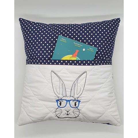 Book Cushion - Hare Reading