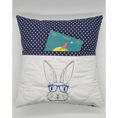 Book Cushion - Hare Reading