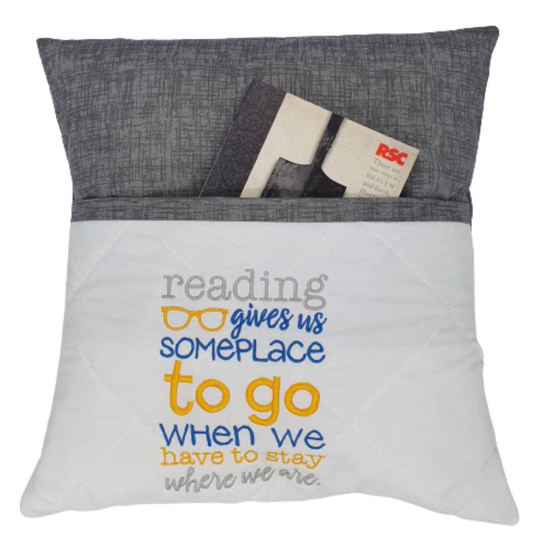 Reading Pillows Great Gifts For Readers Of All Ages Sewn By Carol