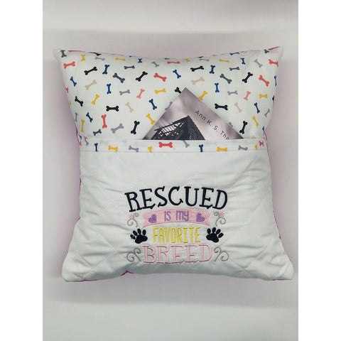 Reading Cushion - Dog Rescue