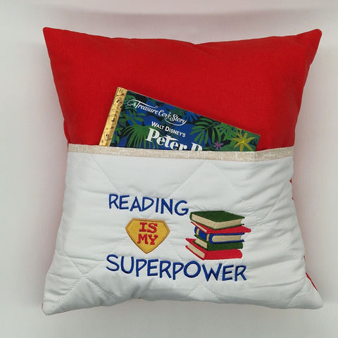 Reading Cushion - Reading Is My Superpower I