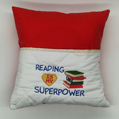 Reading Cushion - Reading Is My Superpower I