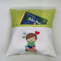 Reading Cushion - Little Girl Reading II