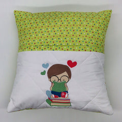 Reading Cushion - Little Girl Reading II