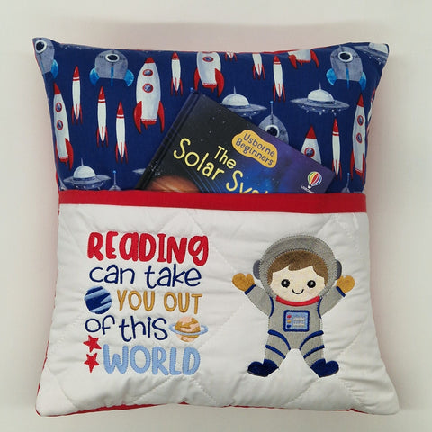 Reading Cushion - Spaceman