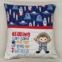 Reading Cushion - Spaceman