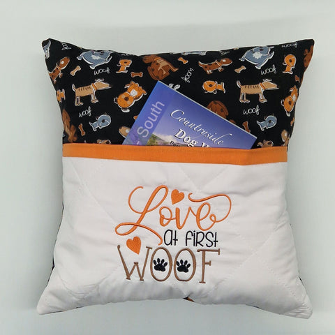 Reading Cushion - Love At First Woof