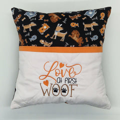 Reading Cushion - Love At First Woof