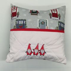 Reading Cushion - Christmas Gnomes 2