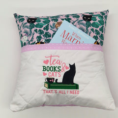 Reading Cushion - Cat Lovers 2