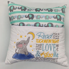 Reading Cushion - Elephant II