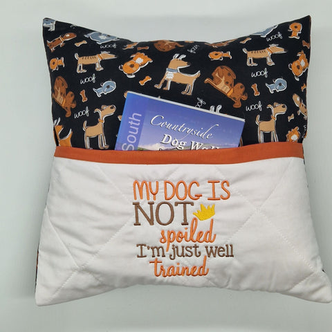 Book Cushion - Dog Lovers 2