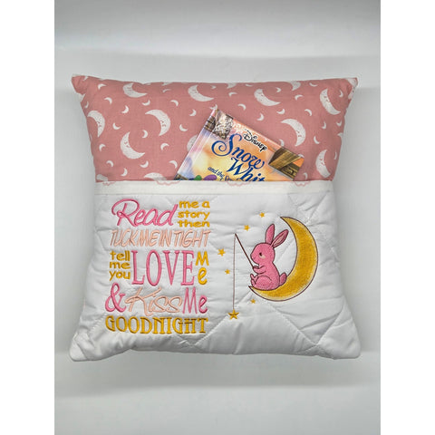 Reading Cushion - Read Me A Story Rabbit Fishing