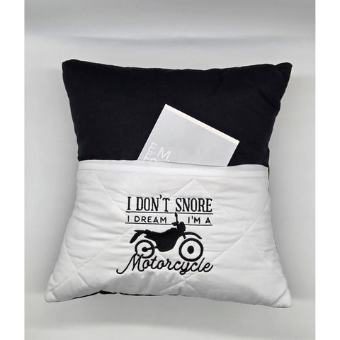Reading Cushion - Motor Cycle Dream
