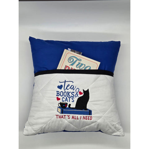 Reading Cushion - Cat Lovers 3
