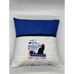Reading Cushion - Cat Lovers 3