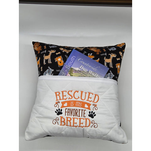 Reading Cushion - Dog Rescue