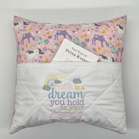 Reading Cushion - Unicorns And Dreams