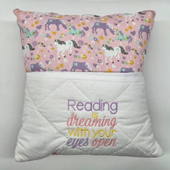 Reading Cushion - Unicorns And Dreams II