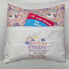 Reading Cushion - Unicorns And Dreams