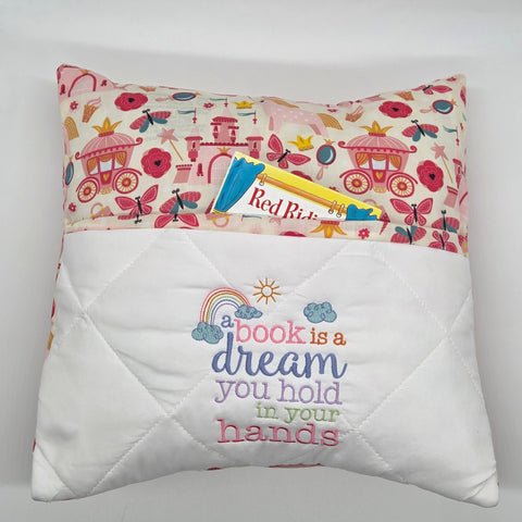 Reading Cushion - A Book Is A Dream