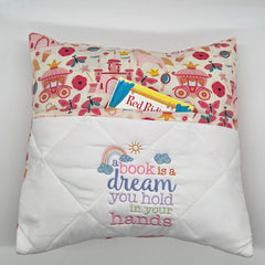 Reading Cushion - A Book Is A Dream