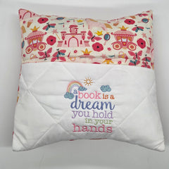 Reading Cushion - A Book Is A Dream