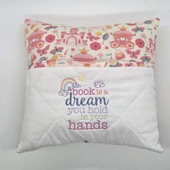 Reading Cushion - A Book Is A Dream