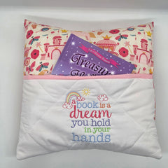 Reading Cushion - A Book Is A Dream
