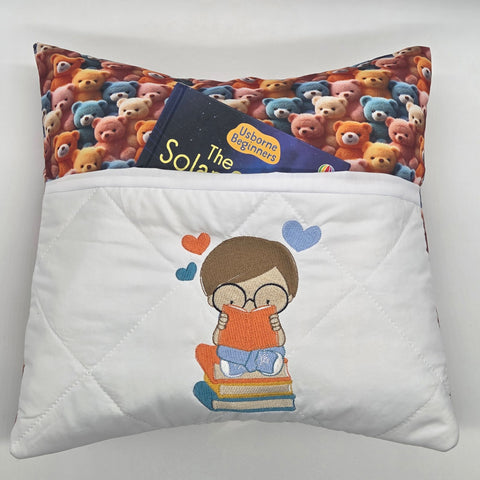 Reading Cushion - Little Boy Reading
