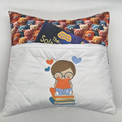 Reading Cushion - Little Boy Reading