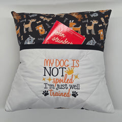 Reading Cushion - Spoiled Dog II