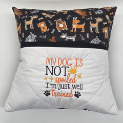 Reading Cushion - Spoiled Dog II