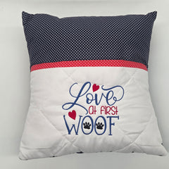 Reading Cushion - Love At First Woof
