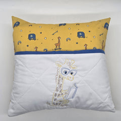 Book Cushion - Giraffe Reading III