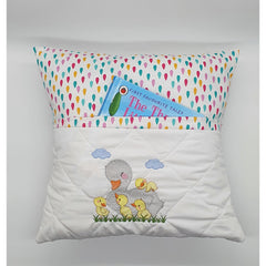 Reading Cushion - Cute Ducks II